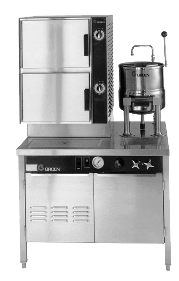 Groen – Boiler-Based Convection Steamer, 2 Steamer Cavities, Cabinet Mounted, 208V/3 Or 240V/3 Electric – HY-6SE-36