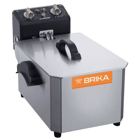 Brika BCEF-10 Countertop Electric Fryer, Single 10lbs Basin