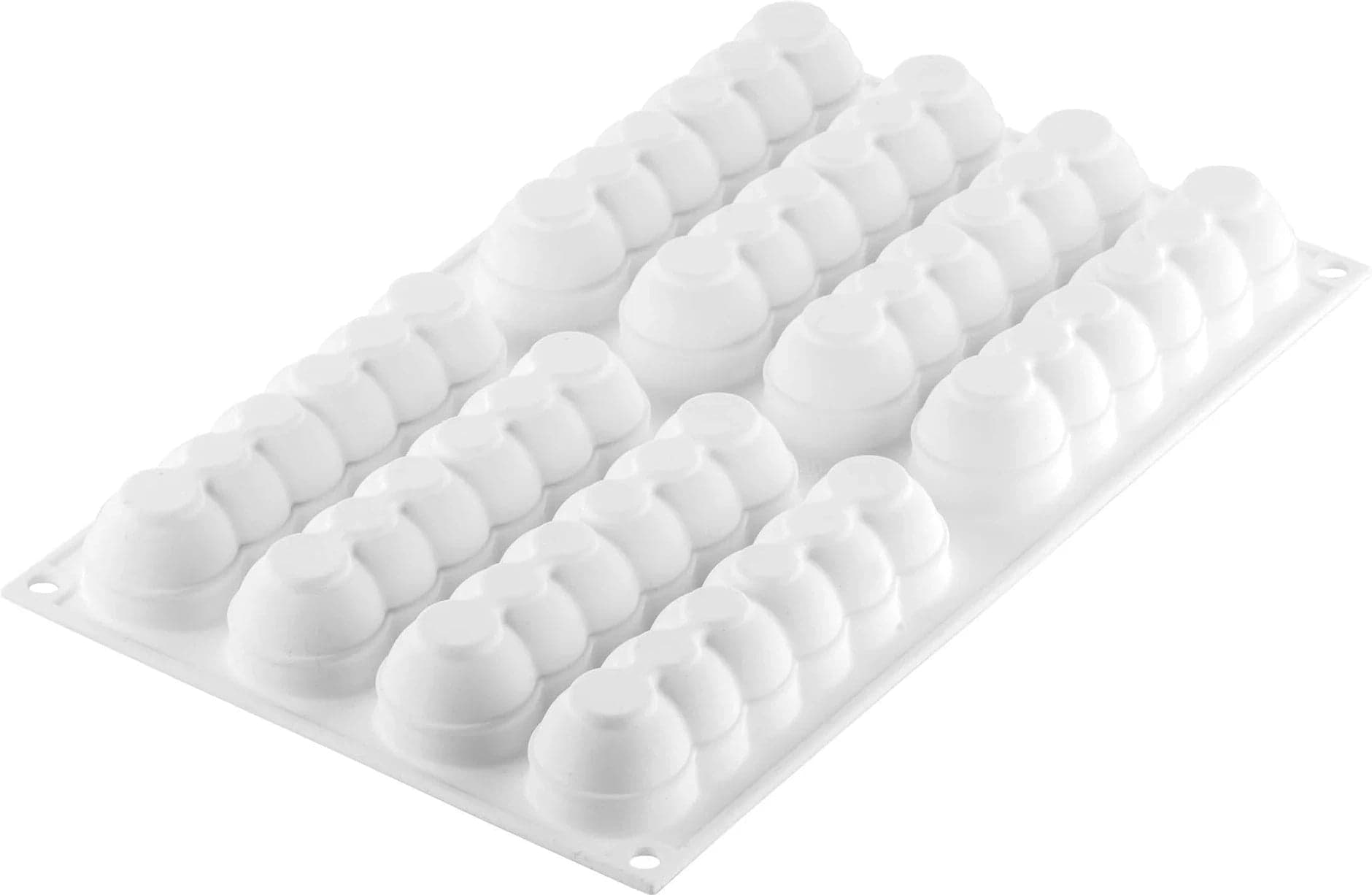 Silikomart – 5.1" Silicone Mould with Cookie Cutter – CURVETRUFFLEECLAIR