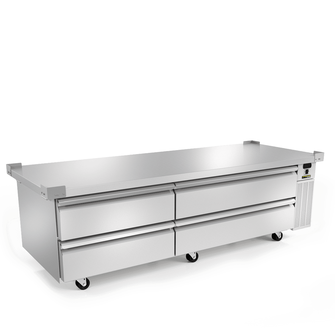 SilverKing – 84″ Refrigerated Chef Base – SKRCB84H-EDUS4