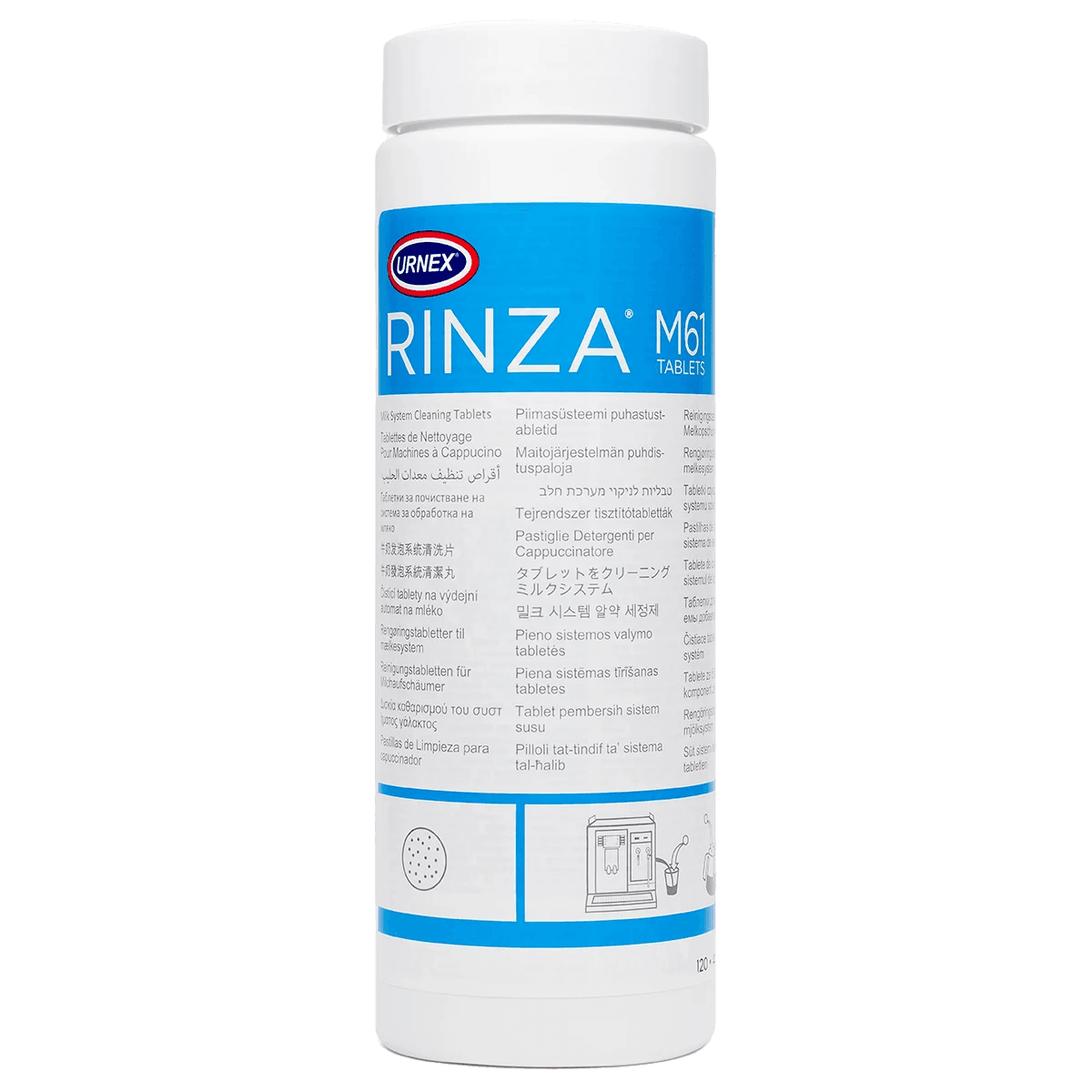 Urnex Rinza M61 tablets
