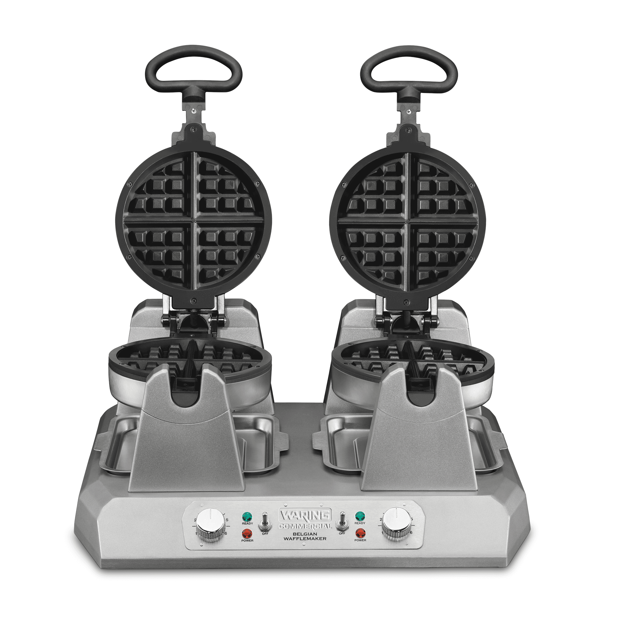 Waring WW250X2 Side-by-Side Single Belgian Waffle Maker -120V