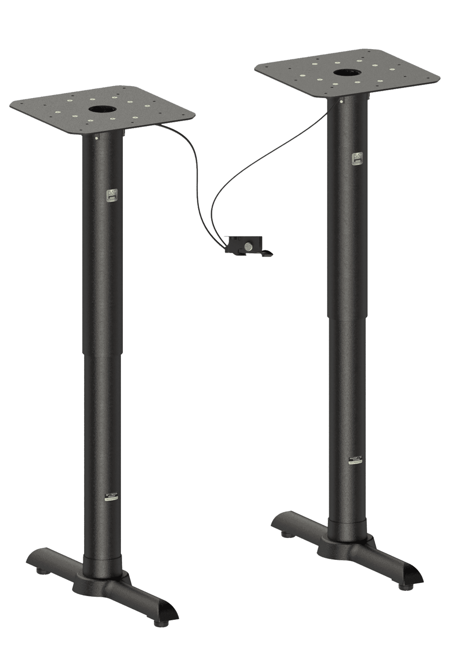 FLAT Tech – AUTO-ADJUST KT22 Table Base (with Height Adjustable Pneumatic Posts) – CT2067