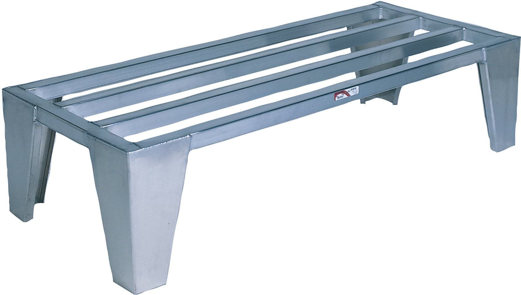 Winholt - 4 ft, 24" Width Aluminum Heavy Duty Gusset Leg Dunnage Rack - DRAL-4-1224