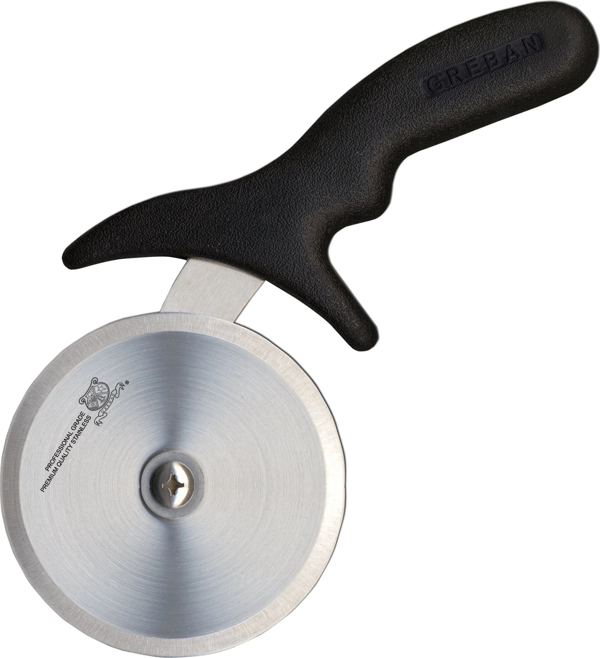 4″ Pizza Cutter with Black Handle
