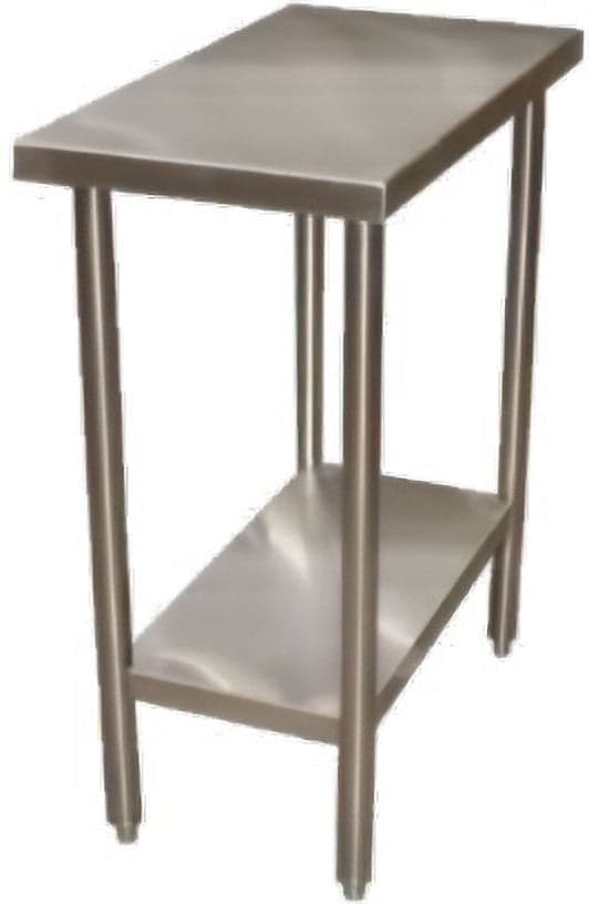 Winholt - 30" x 15" Stainless Steel Work Table With Undershef - DTS-3015