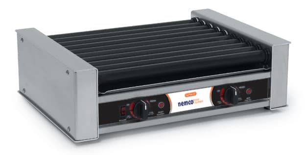 Nemco – 45 Hot Dog Wide Roller Grill w/ Nonstick Coating 220V – 8045SXW-220