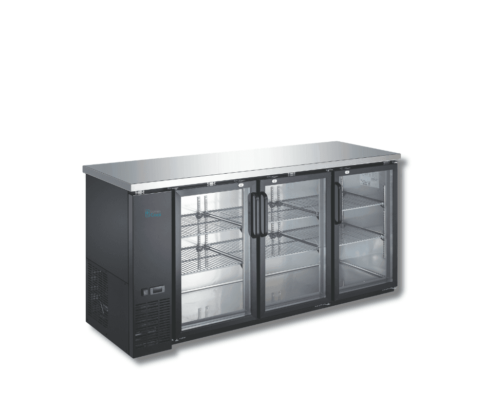 LUMIN COOL BC73-24 – Back Bar Cooler – 24″‘ Depth Glass Door Series