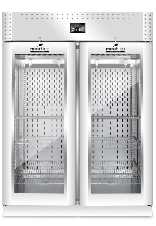 Meatico – FISH 1500 Fish Aging Cabinet, Double Door, Polished Stainless Steel – AH951F
