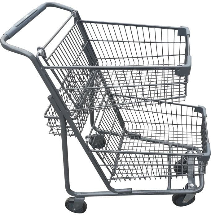 Shopping Cart – Double Baskets