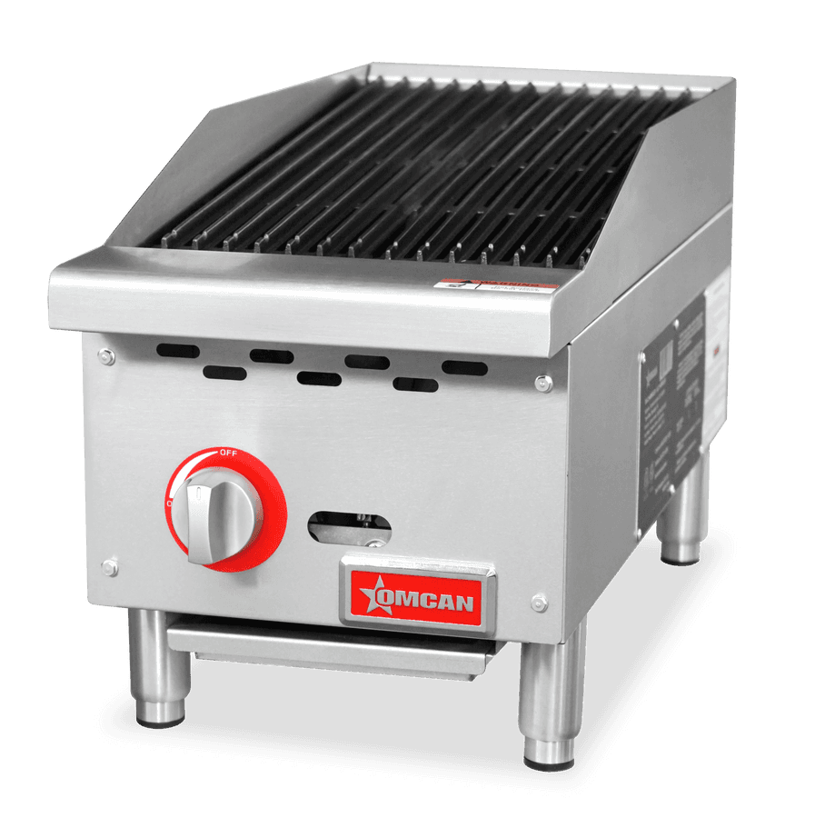 Omcan CE-CN-CB12-M Charbroiler – Natural Gas