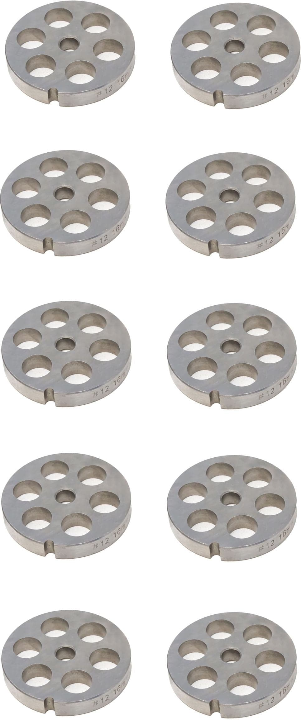 Carbon steel #12 machine plate, hubless, 16mm (5/8″) – one notch/ round