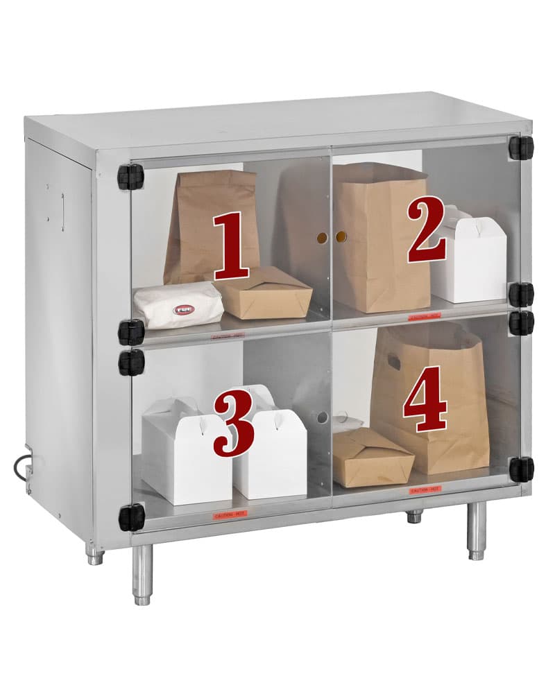 FWE – Heated Holding Cubbies – HHS-214-1818-4C