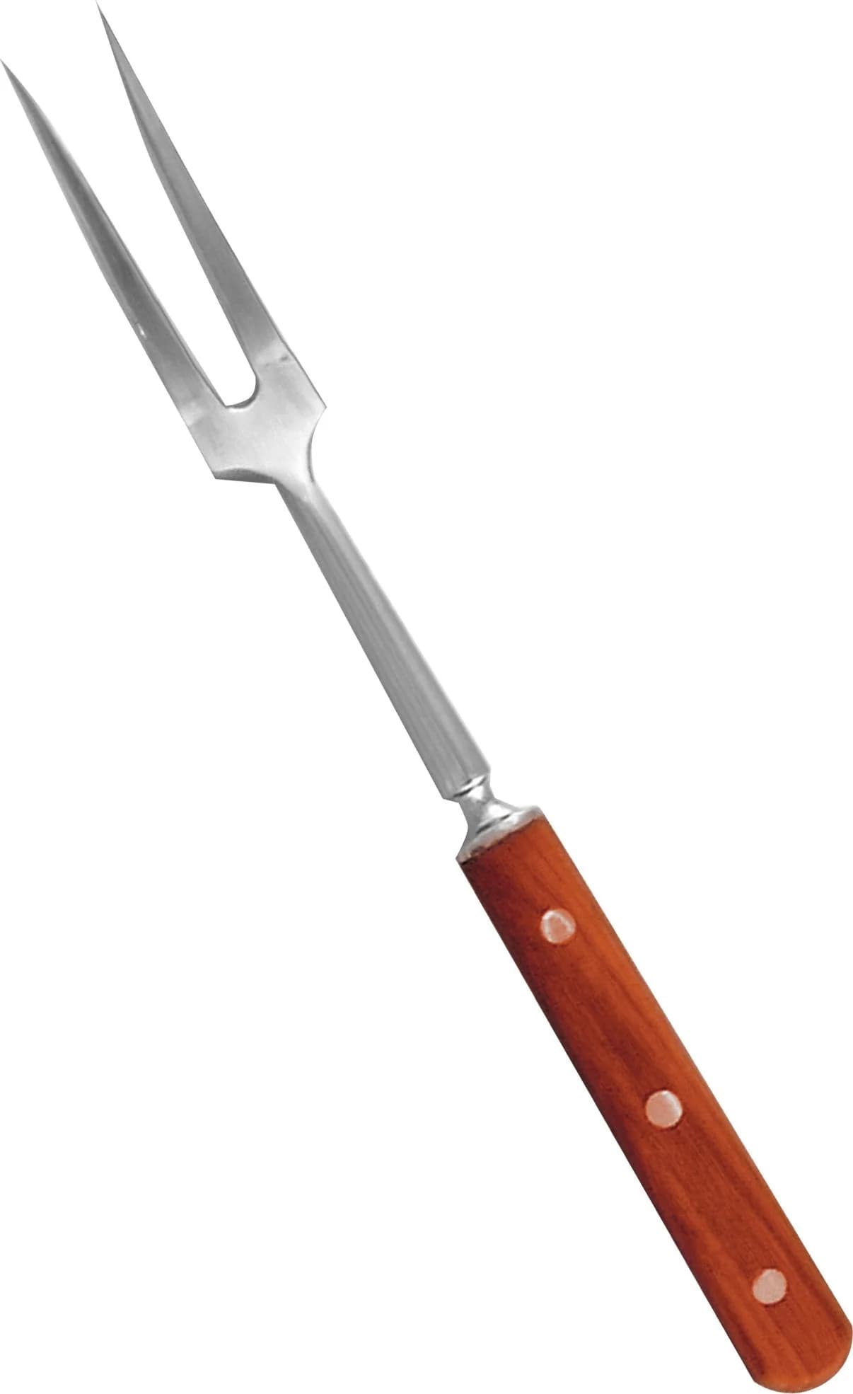 12.5″ Heavy-duty Kitchen Fork with Short Wooden Handle
