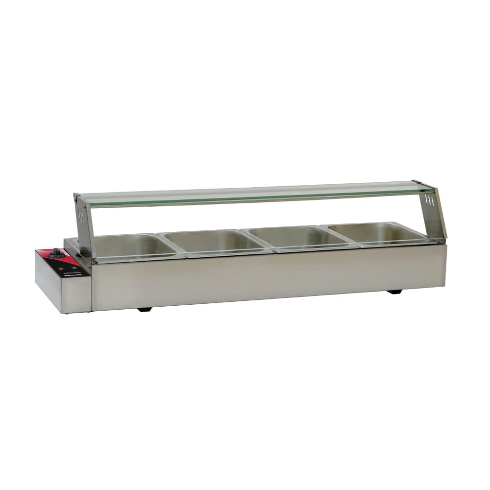 46.5" Bain Marie with 4 Half-size Pans - 1.5 kW, 120V/60Hz/1Ph