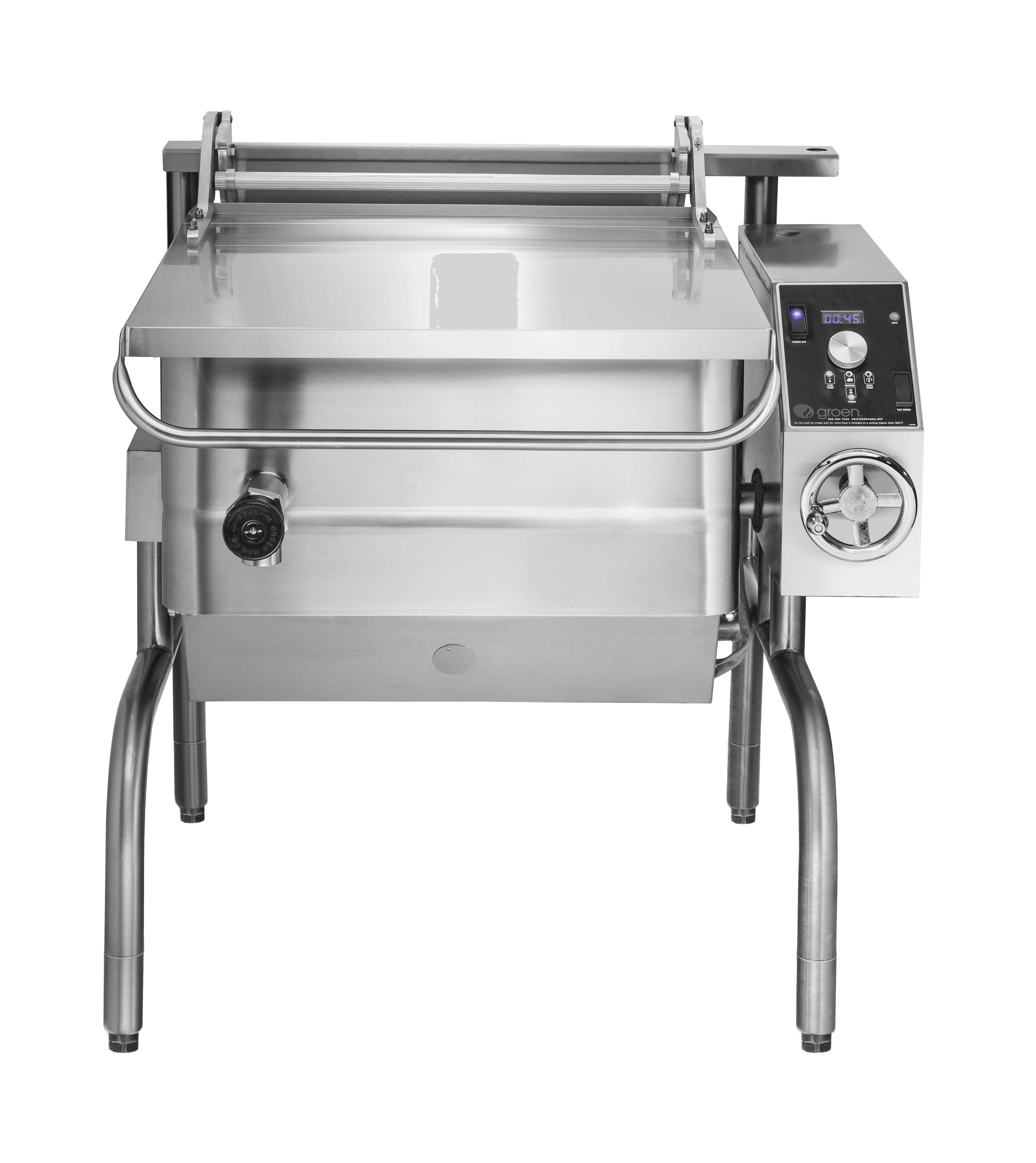 Groen – 30-gallon gas braising pan, Advanced Controls – BPM-30GA