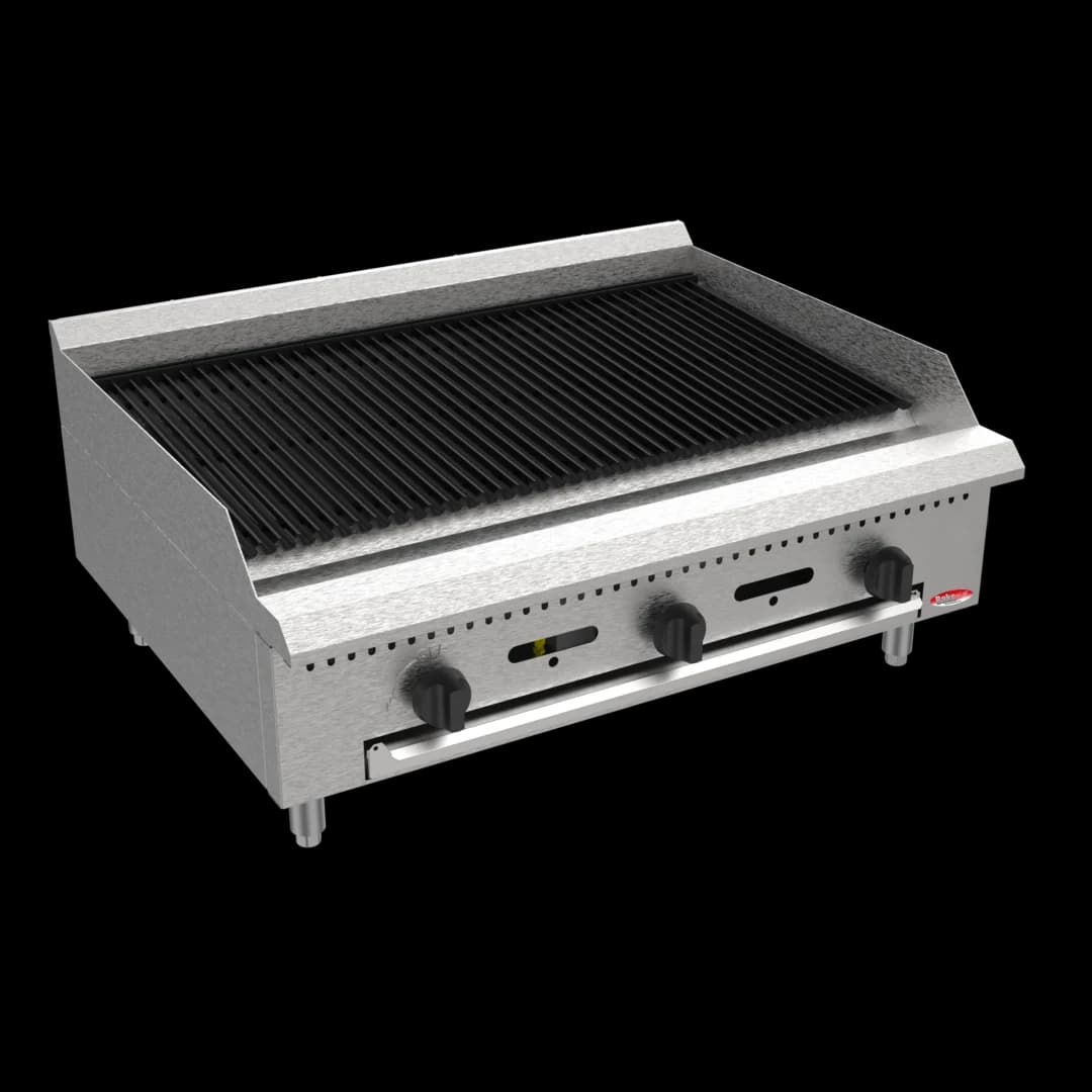 Bakemax BACGG36-6 36″ Propane Gas Radiant Charbroiler