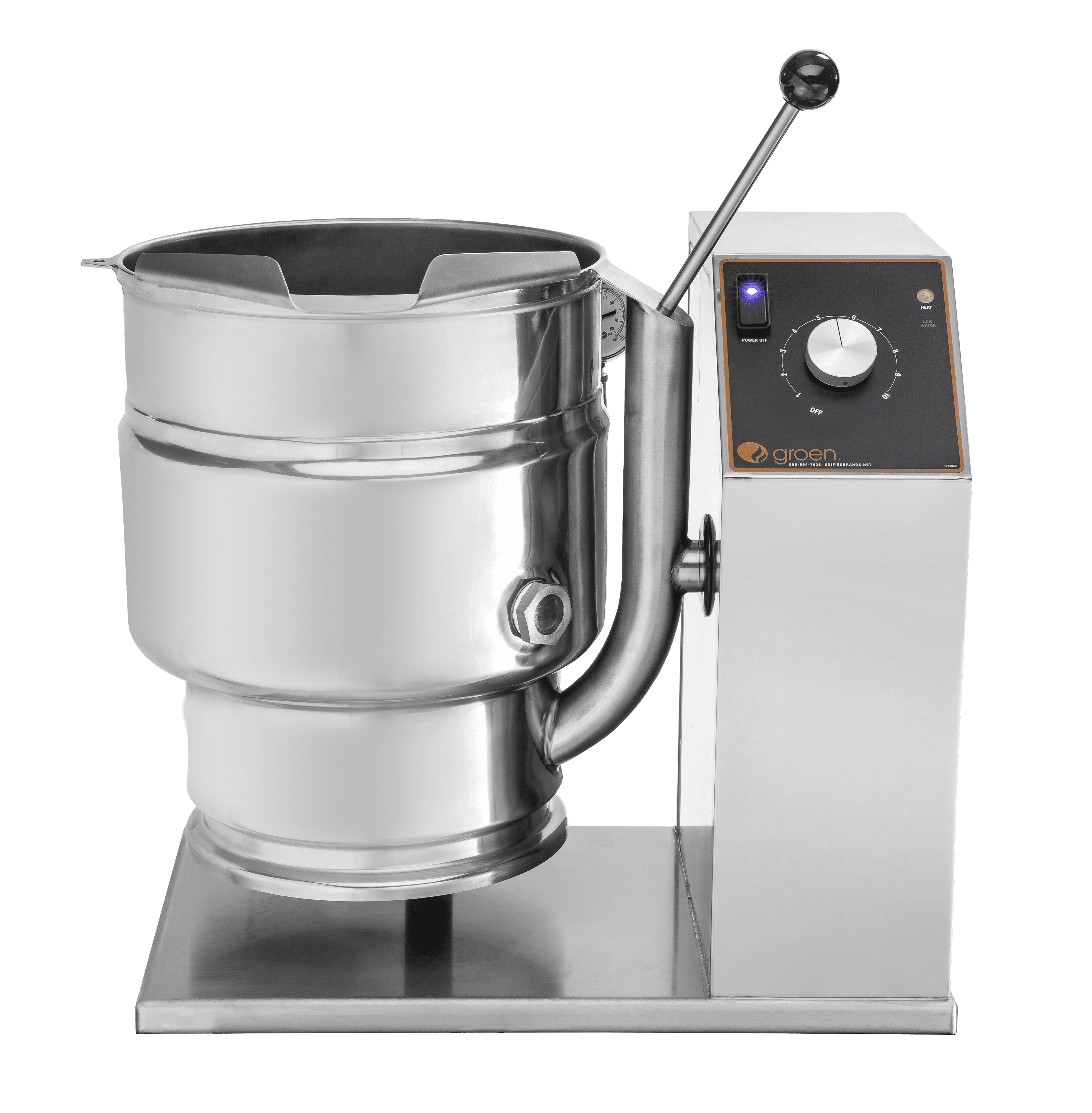 Groen – Steam-Jacketed Kettle, Hand Tilt, Table Top, Electric – TDB-20C
