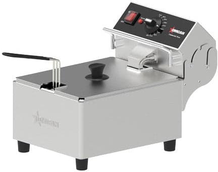 10 lb Capacity Elite Series Electric Countertop Single Basket Deep Fryer – 120 V, 1800 W