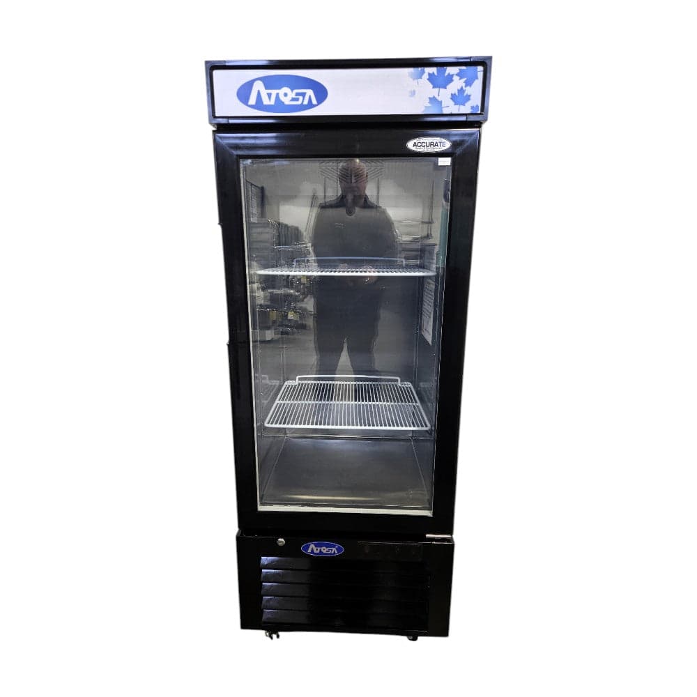 Atosa MCF8726GR Upright Merchandiser Cooler - 1 Glass Door - 24 inch