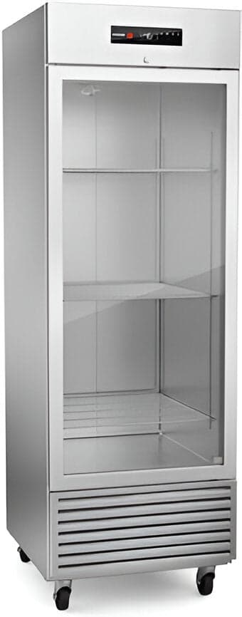 Fagor - 115V Single Section Reach-in Refrigerators With Glass Door - QVR-1G-N