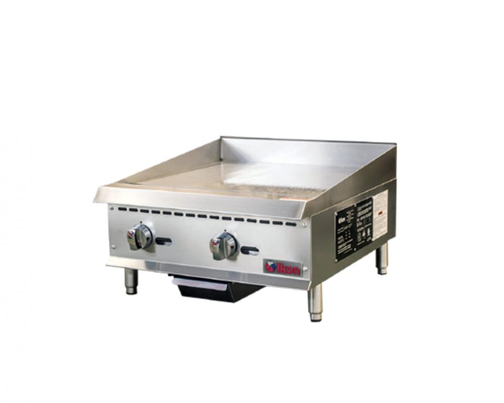 Ikon ITG-24 24″ Natural Gas Griddle With Thermostatic Control – 60,000 BTU