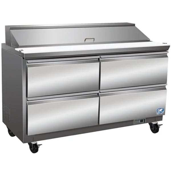 COLDZONE – 48ST-4D 48″ SANDWICH PREP TABLE 4 DRAWERS