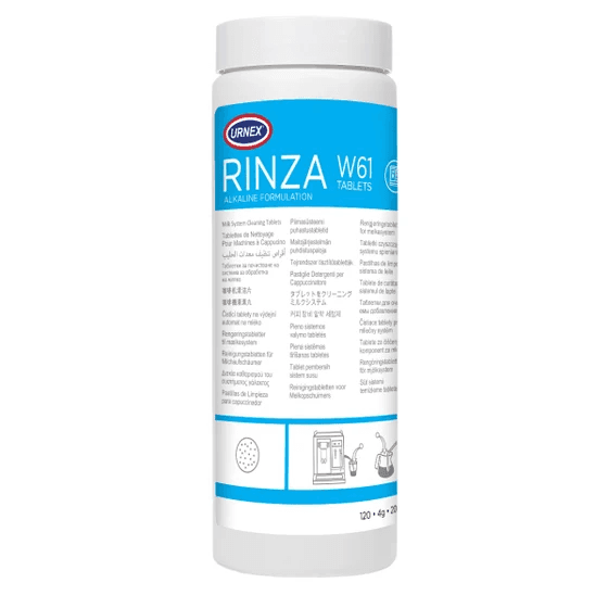 Urnex Rinza Milk System Cleaner Tablets W61, 120 Tablets