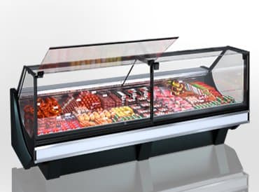 Hit-Line Missouri cold diamond MC 126 M Remote Serve-Over Refrigerated Counter