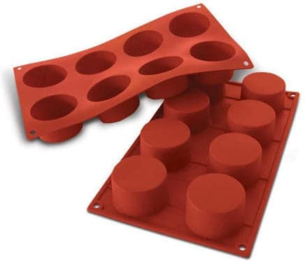 Silikomart – Silicone 12 Compartment Cakes Baking Mold – SF028