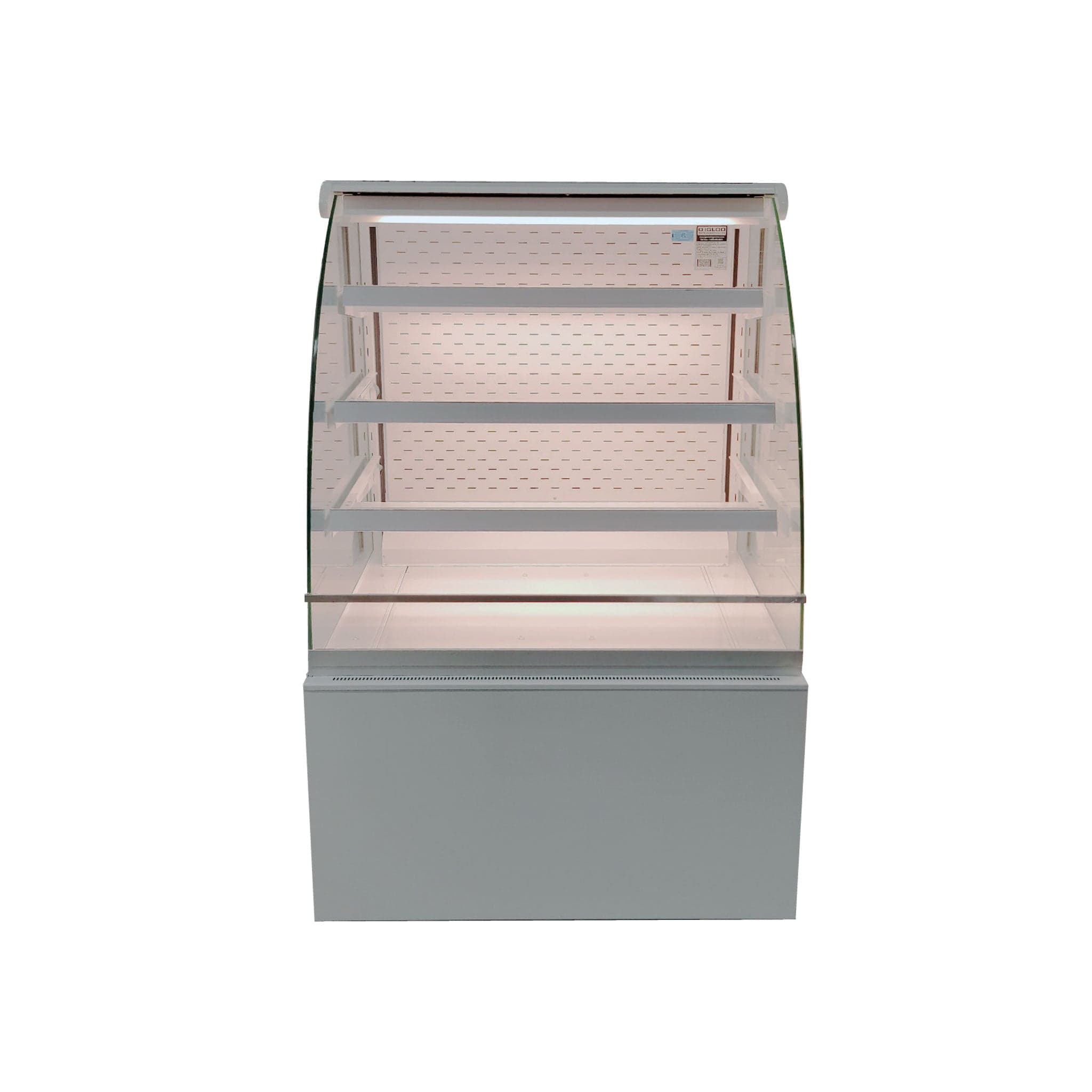 Igloo DJCOMP2 24″ Curved Glass Refrigerated Open Merchandiser