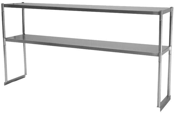 Turbo Air – 48″ 304 Stainless Steel Double Overshelf – TSOS-4R (ETA 5-6 Weeks)