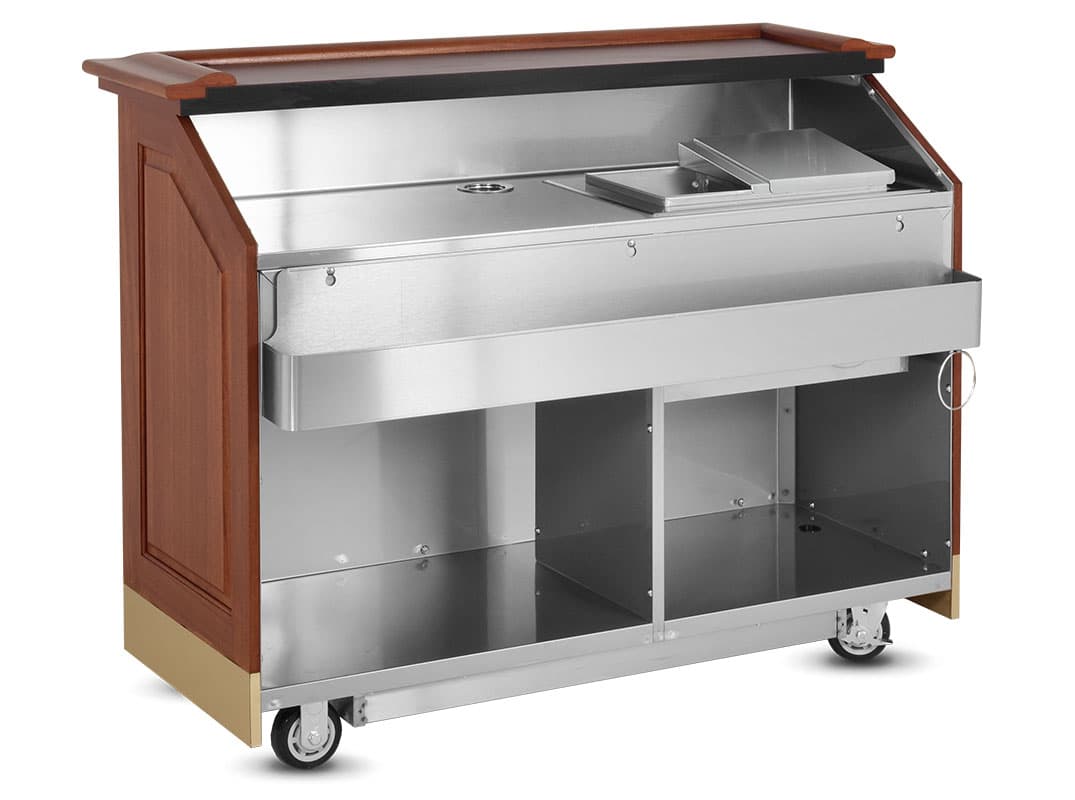 FWE – Architectural Series Bag-in-Box Mobile Beverage Bar (5 feet) – AS-BBC-5