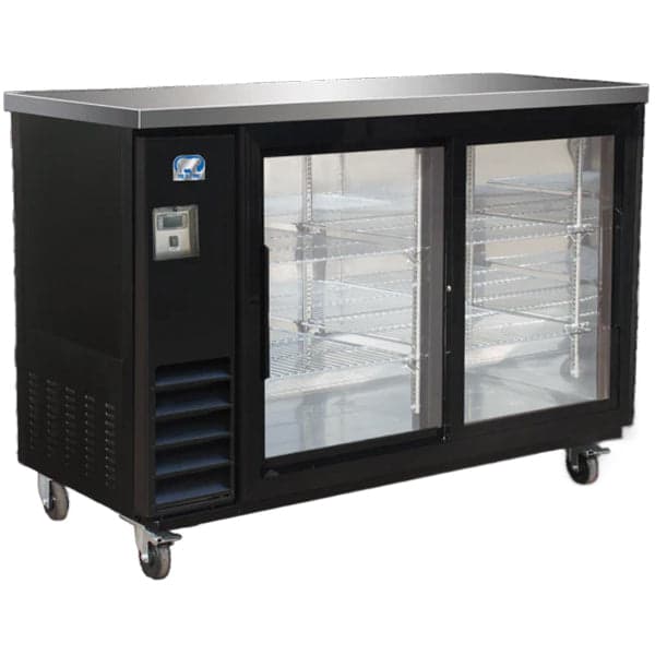 COLDZONE – BC-49 2 DOOR BAR COOLER GLASS 49″