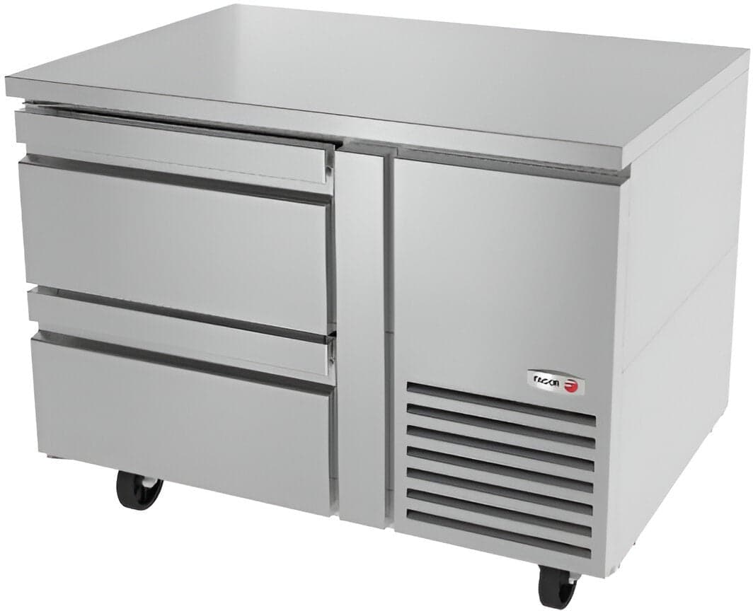 Fagor - SWR Series 115V, 46" Deep Undercounter Worktops Refrigerator With Two Drawer - SWR-46-D2