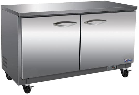 Ikon IUC48R 48″ Solid 2-Door Undercounter Refrigerator