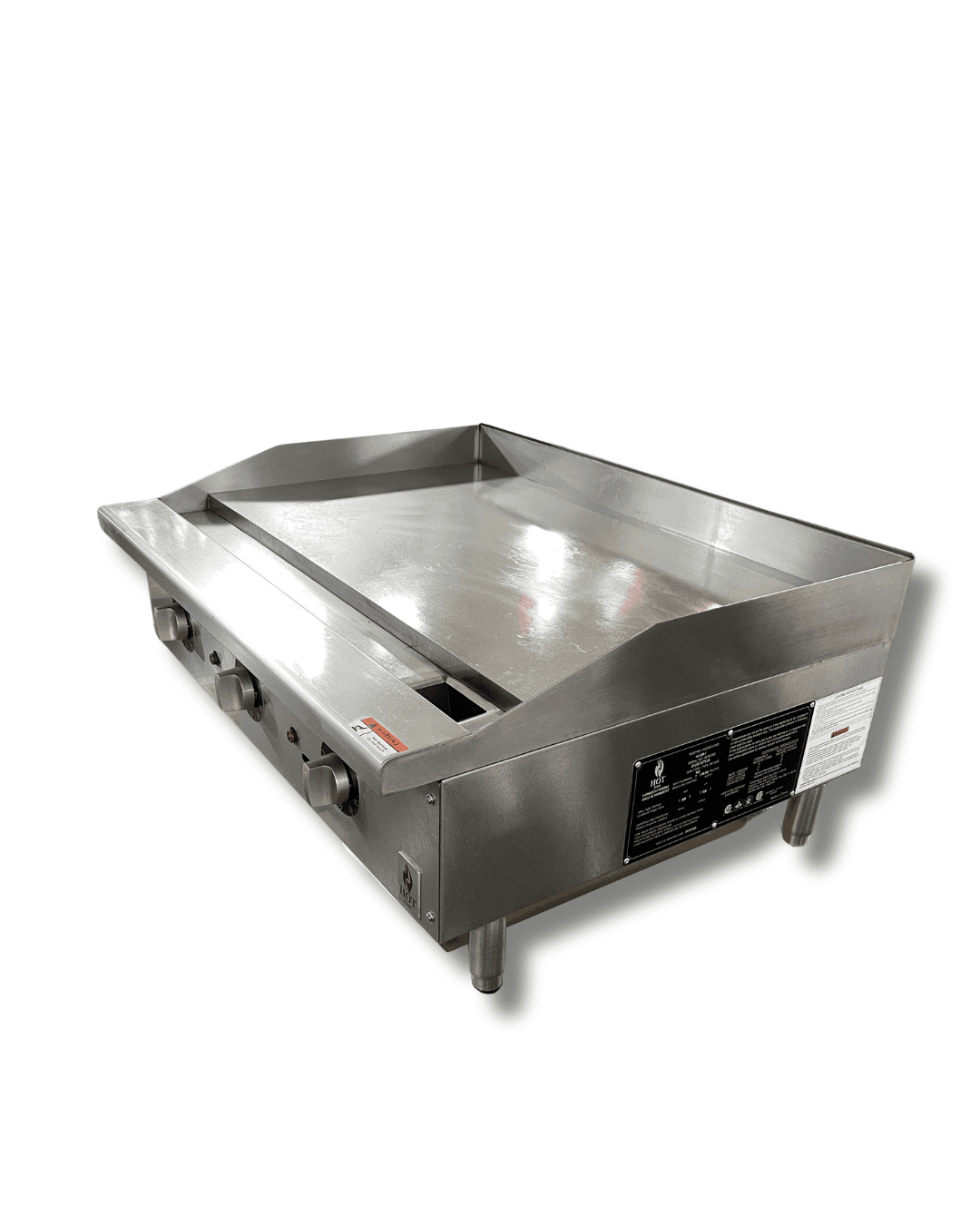 HOTZONE HZ-G36-T Countertop Thermostat Griddle With Safety Valve 36"
