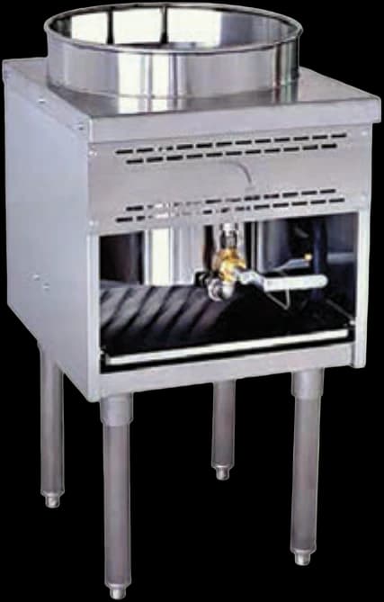 ATS LIT Wok Range, 16" burner opening