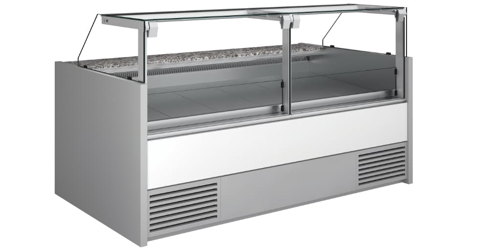 Atlanta Verona W-25 PP-V-K GRANDE 101″ Grande Serve-Over Refrigerated Display Case