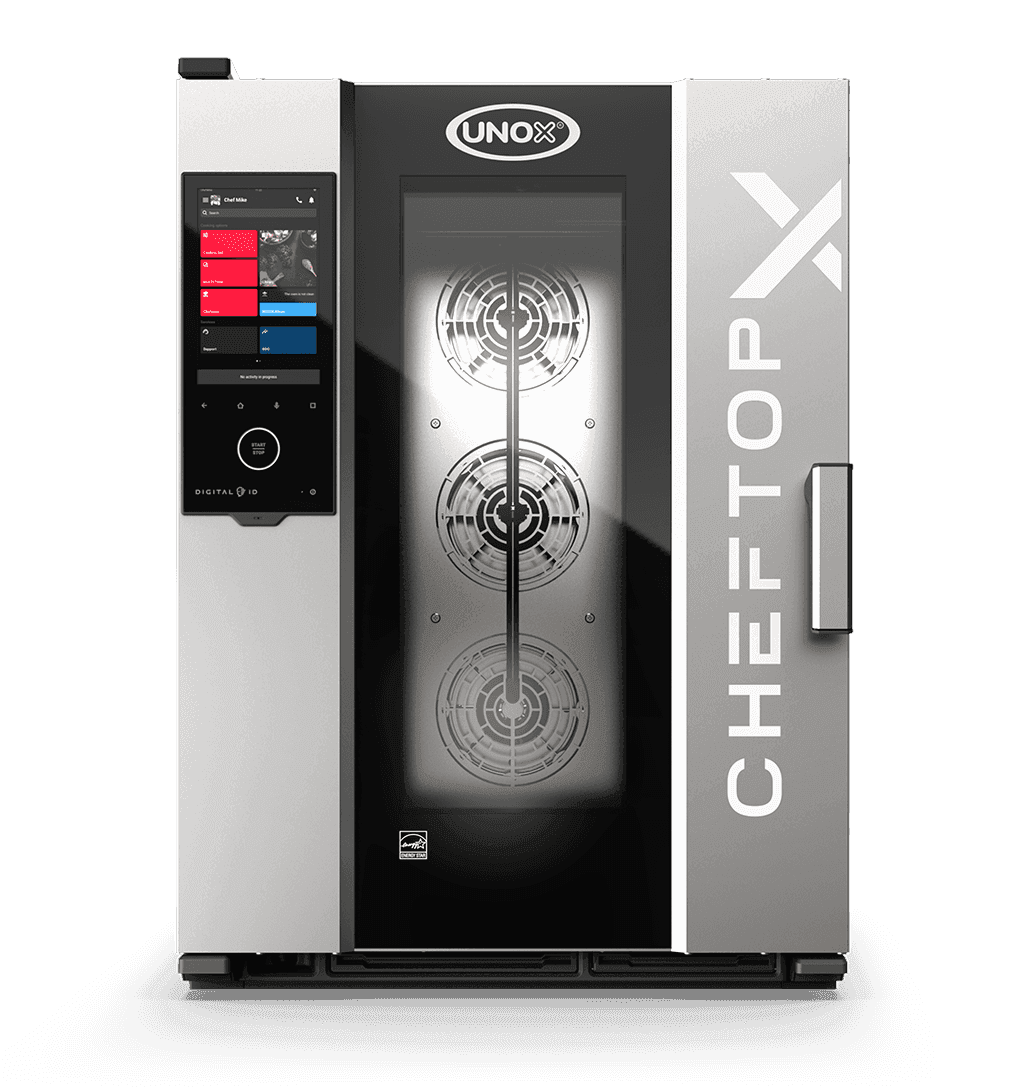 Unox – CHEFTOP-X Electric Combi Oven, 10 Trays GN 1/1, Right-Hinged – XADA-1011-EXRS-POE