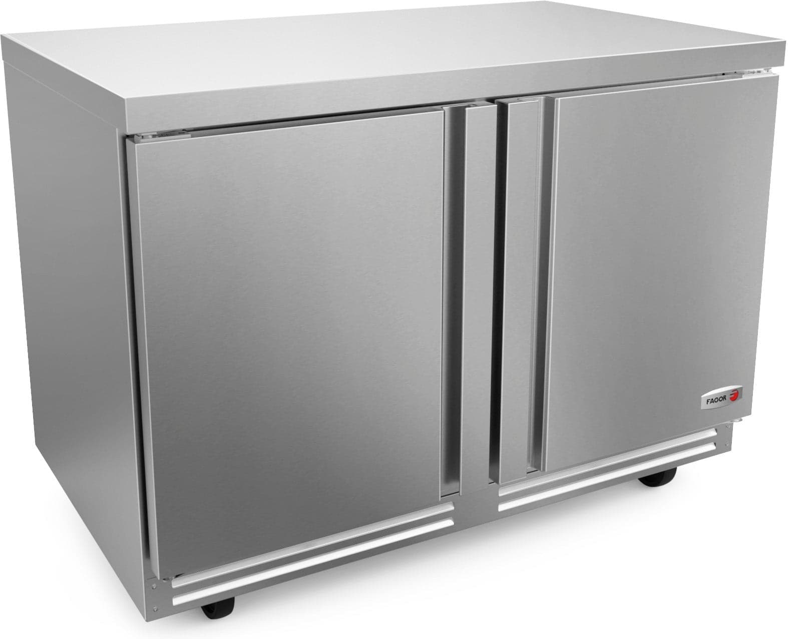 Fagor - FUR Series 115V, 48" Double Door Undercounter Refrigerator - FUR-48-N