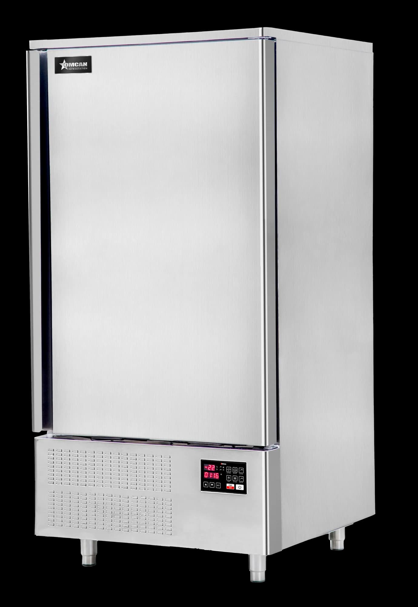 31“ Floor Blast Chiller 10 x GN 1/1 Pan Capacity, 110 V, 1 Phase