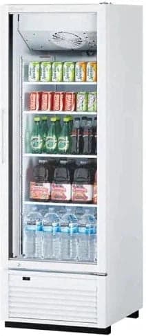 Turbo Air - 27" White Refrigerated 1 Swing Glass Door Merchandiser - TGM-23SDHW-N6 (ETA 5-6 Weeks)