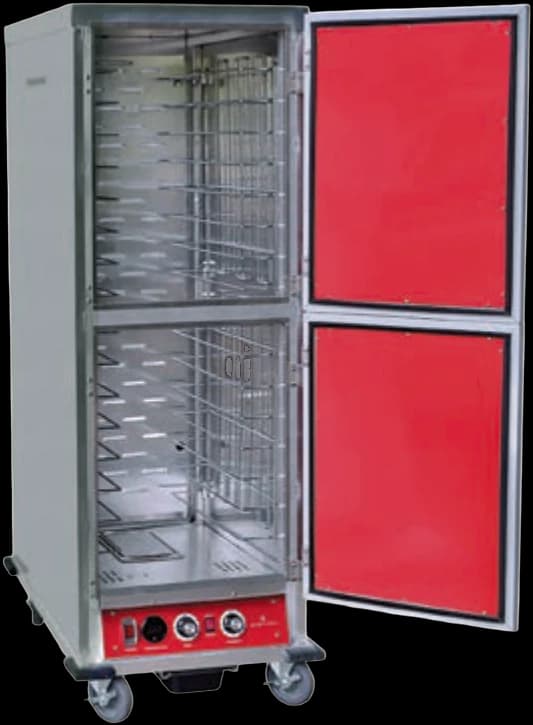 ATS LIT Heated Holding & Proofing Cabinet, (16) 12" x 20" Pans, Solid Dutch Door