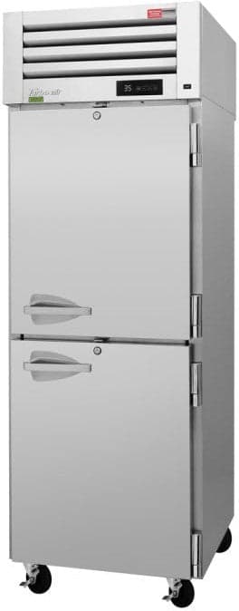 Turbo Air - Pro Series 28.75" Top Mount Refrigerator with 2 Solid Half-Doors - PRO-26-2R-N (ETA 5-6 Weeks)