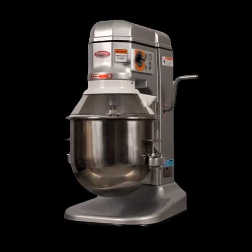 BakeMax BMPM012 Commercial Countertop Heavy Duty 12-Quart 3-Speed Gear Driven Planetary Mixer