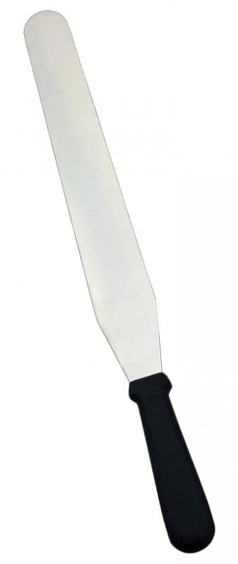 Omcan Stainless Steel Straight Baking / Icing Spatula with blade and Plastic Handle