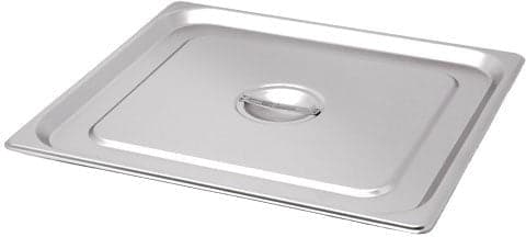 2/3-Size Solid Stainless Steel Steam Table Pan Cover