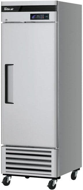 Turbo Air - Super Deluxe 27" Bottom Mounted Solid Door Reach-In Refrigerator with LED Lighting and Right Hinged - TSR-23SD-N6 (ETA 5-6 Weeks)