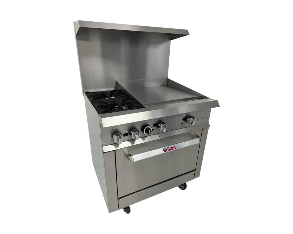 Ikon IR-2B-24MG Range Oven – Natural Gas
